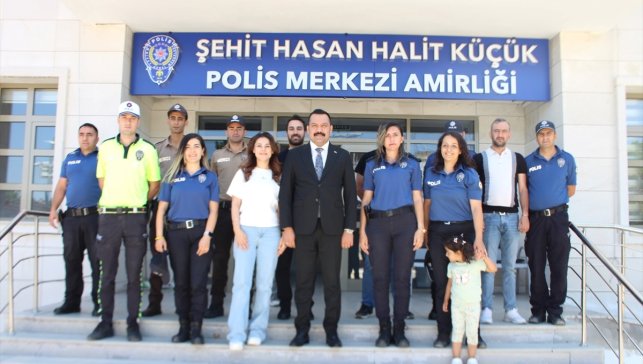 Ağın Kaymakamı Türkmenoğlu veda ziyaretlerinde bulundu