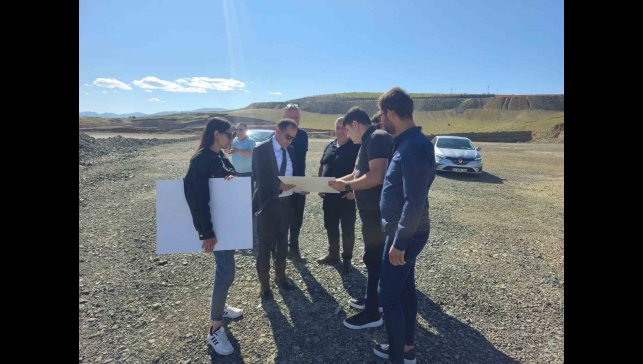 Erzincan Besi Organize Sanayi Bölgesinde çalışmalar devam ediyor