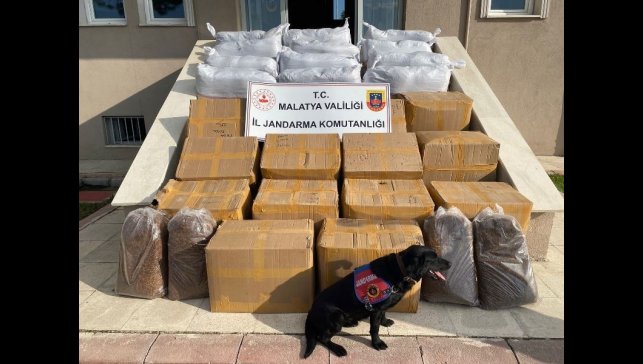 Malatya'da jandarmadan uyuşturucu ve kaçakçılık operasyonu