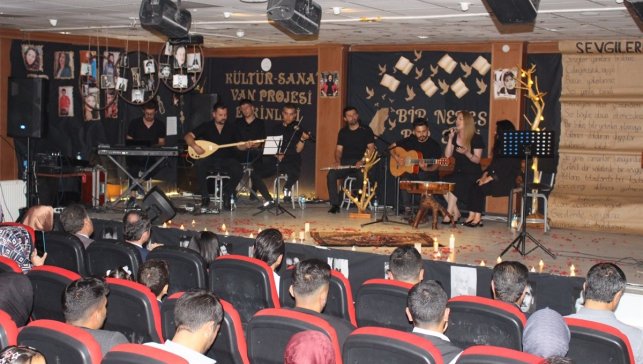Çaldıran'da kültür, sanat etkinliği düzenlendi