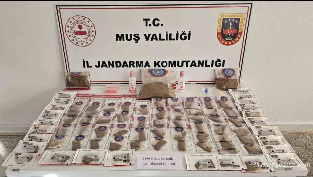 Muş'ta uyuşturucu operasyonu: 2 kişi tutuklandı