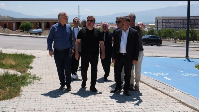 Esentepe'de devam eden çalışmalar incelendi