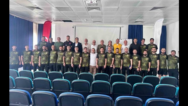 Malatya'da Uefa C Futbol Antrenör Kursu başladı