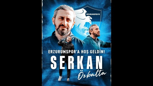 Erzurumspor'da Serkan Özbalta dönemi
