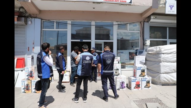 Ardahan'da kaldırım işgaline geçit yok