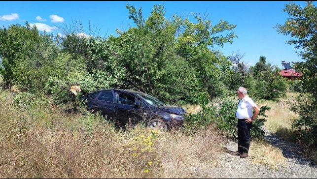 Erzincan-Kemah karayolunda kaza