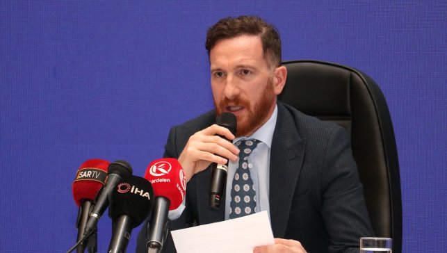 Erzurumspor FK Başkanı Ahmet Dal, basın toplantısı düzenledi: