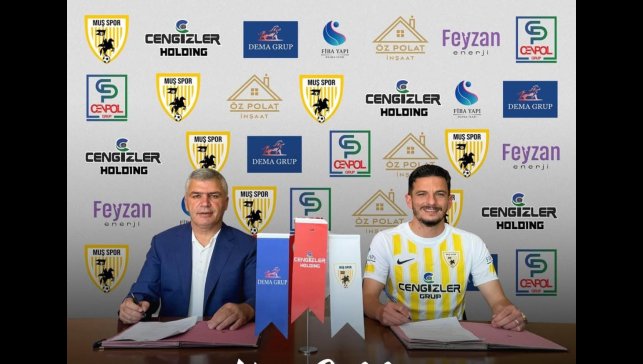 Muşspor, Ersel Aslıyüksek'i kadrosuna kattı