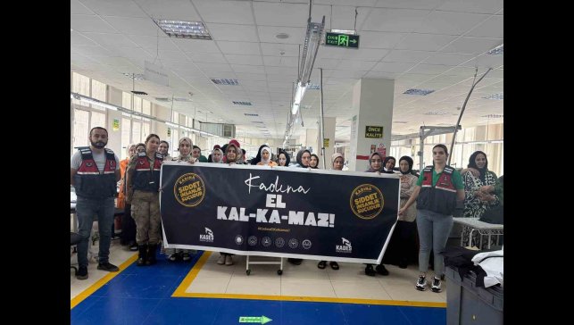 Bingöl'de jandarma ekiplerince KADES tanıtıldı