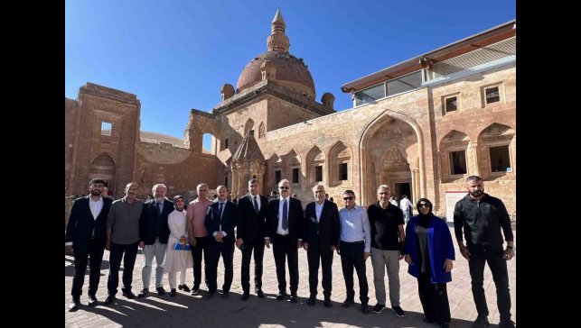 Kültür ve Turizm Bakan Yardımcısı Dr. Serdar Çam, Ağrı'da incelemelerde bulundu