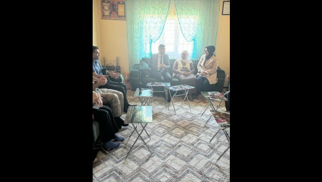 Kaymakam Korkusuz'dan şehit ailesine anlamlı ziyaret