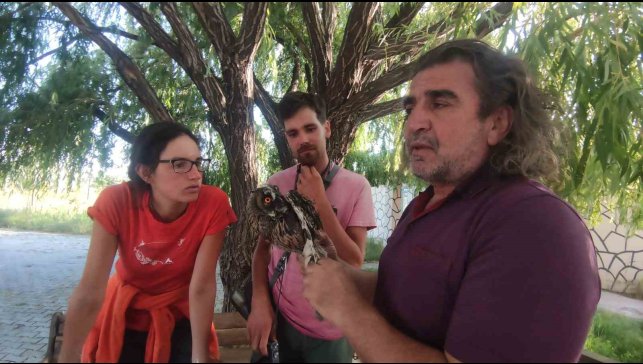 İtalya'dan Van'a geldiler, doğaya kuş saldılar