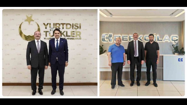 YTB ve BERKO ilaç ziyaretleriyle küresel sorumluluk ve sanayi iş birliği pekiştirildi