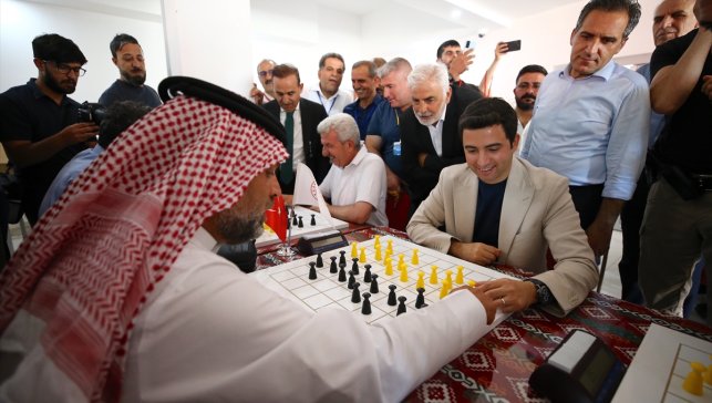 Bingöl'de "1. Uluslararası Dama Turnuvası" başladı