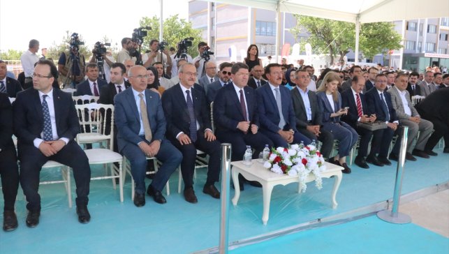 Bakan Tunç, Malatya Bölge Adliye Mahkemesi binasının temel atma töreninde konuştu: