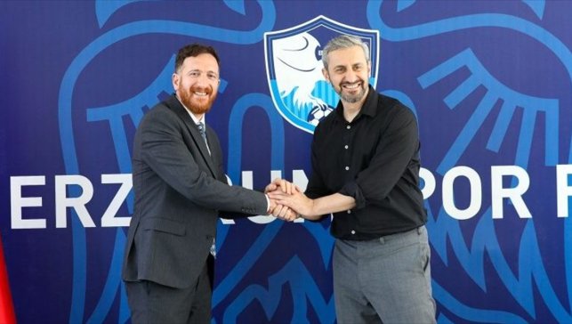 Erzurumspor FK, teknik direktör Serkan Özbalta ile sözleşme imzaladı