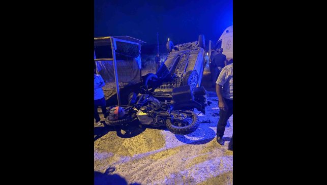 Elazığ'da trafik kazası: 2 yaralı