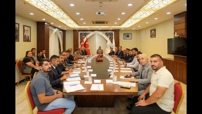 Hakkari'de il hayvanları koruma kurulu toplantısı yapıldı