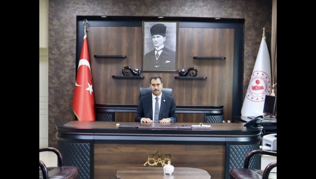 Saray Kaymakamı Türkoğlu göreve başladı