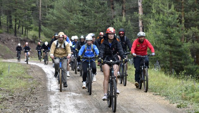 Erzurum'da Uluslararası Palanekstrem Rotamız Macera Yarışması sürüyor