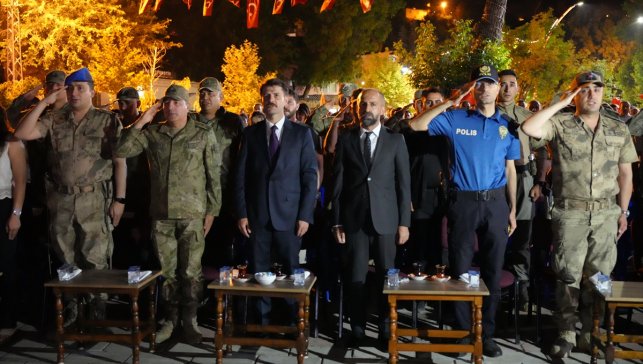 Çukurca'da 15 Temmuz Demokrasi ve Milli Birlik Günü etkinliği düzenlendi