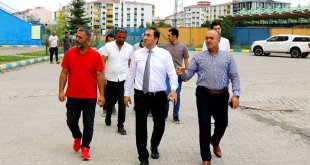 Ağrı’da Vali Lütfi Yiğenoğlu Stadyumu’nda Sezon Öncesi İnceleme