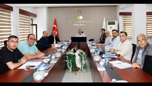 Erzincan 1. Kısım AT ve TİGH Projesi Değerlendirme Toplantısı gerçekleştirildi