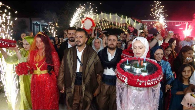 Van'da geline 2 kilo altın, damada 6 buçuk milyon TL takıldı