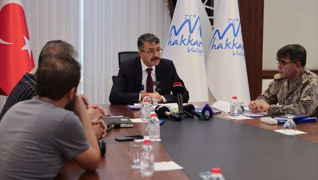 Hakkari'de yürütülen çalışmalarla aranan kişi sayısında düşüş yaşandı