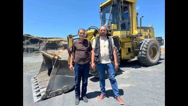 Kaymakam Demirtaş, yol çalışmalarını yerinde gördü