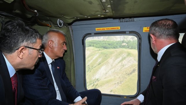 Kültür ve Turizm Bakanı Ersoy, Hakkari'de incelemelerde bulundu