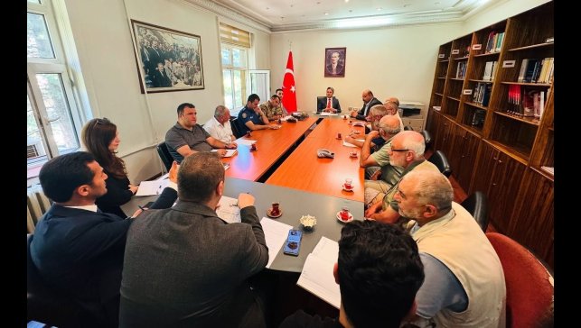 Başbağlar Şehitlerini Anma Programı için güvenlik toplantısı düzenlendi