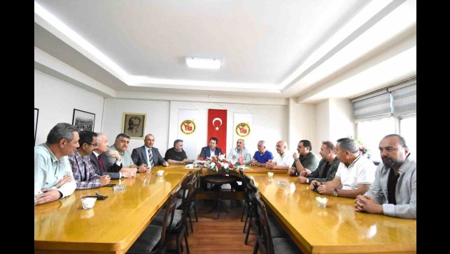 Erzurum Kent Konseyi'nden DAGC Başkanı Türkez'e hayırlı olsun ziyareti