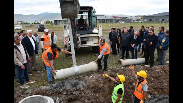 Galericiler Sitesi'nin temel atma töreni yapıldı