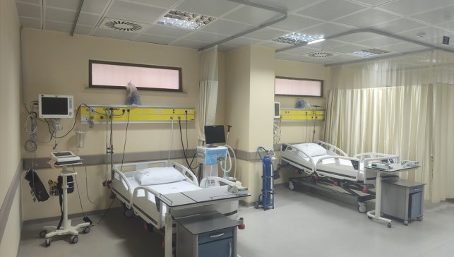 Solhan Devlet Hastanesi'nde yeni yoğun bakım ünitesi hizmete girdi