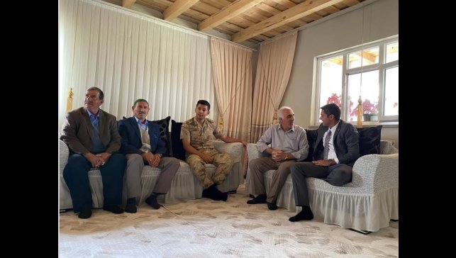 Kaymakam Mahir'den anlamlı ziyaret