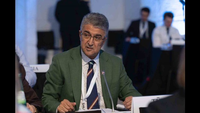 MHP Erzurum Milletvekili Kamil Aydın, Porto'da Agitpa genel kuruluna seslendi