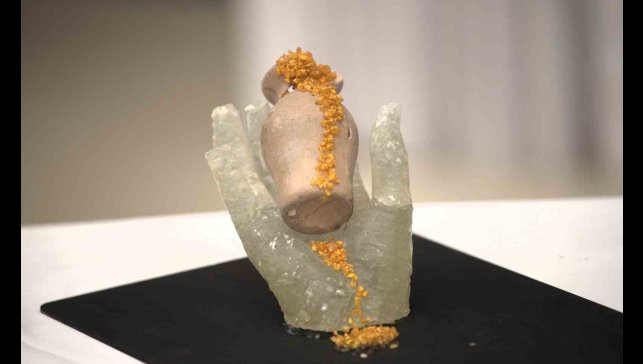 Işıltılı atıklar sanatla buluştu