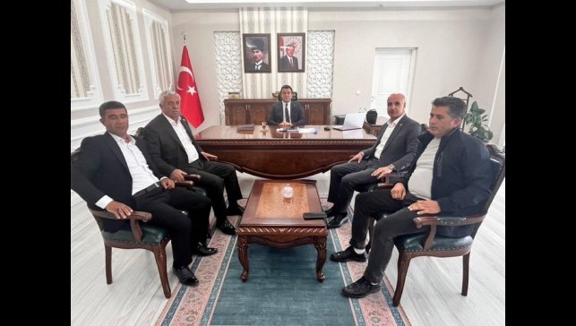 İl Meclis Üyelerinden Kaymakam Dertlioğlu'na ziyaret