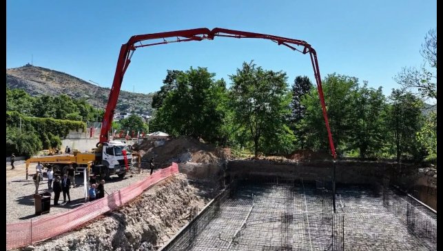 Tunceli'de yeni polisevinin temeli atıldı