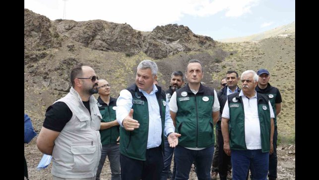 Söylemez Barajı şantiyesine üst düzey ziyaret