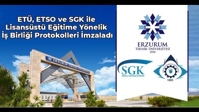 ETÜ, ETSO ve SGK ile lisansüstü eğitime yönelik iş birliği protokolleri imzaladı