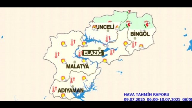Meteorolojiden 'sıcak çarpmasına' karşı uyarı