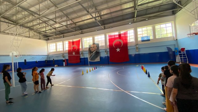 Keban'da yaz spor okulları başladı