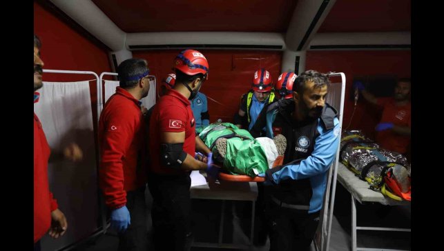 4 ilden 125 personelin katılımıyla enkazda arama kurtarma tatbikatı