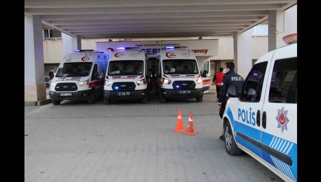 Elazığ'da zincirleme trafik kazası: 1 yaralı
