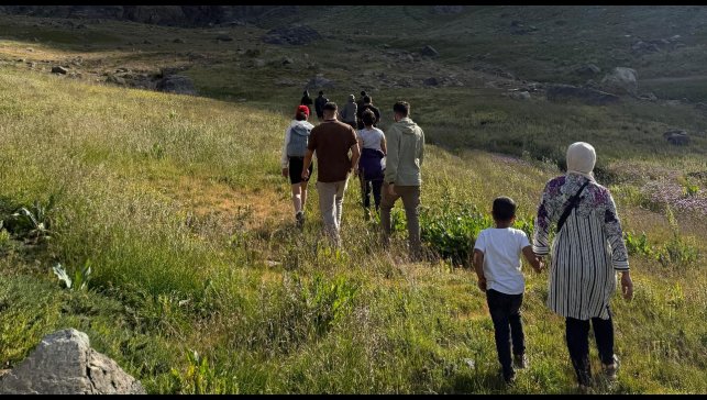 3 bin 500 rakımlı Sat Gölleri'nde doğa yürüyüşü