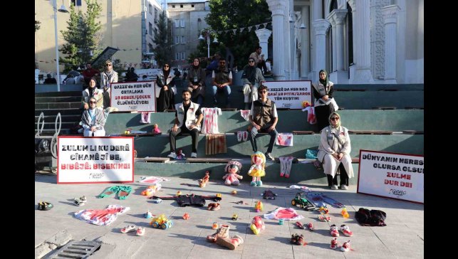 Van'da Gazze için anlamlı sergi
