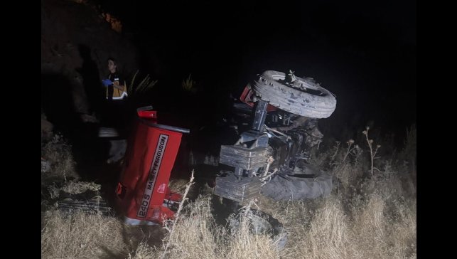 Malatya'da traktör kazası: 1 ölü