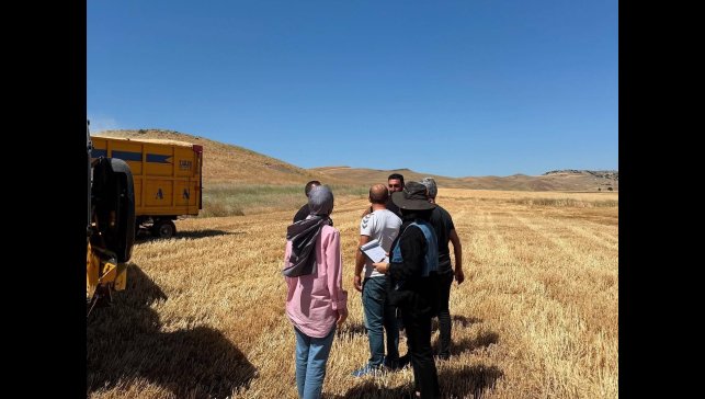 Elazığ'da hasat ve biçerdöver denetimleri sürüyor